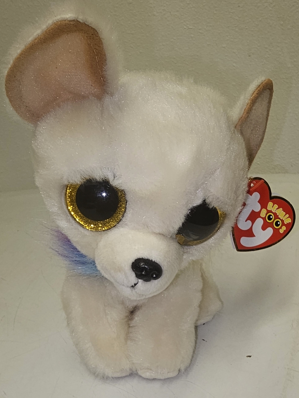 Ty Beanie Boos - CHEWEY the Chihuahua Dog 6"  Plush Stuffed Animal Toy